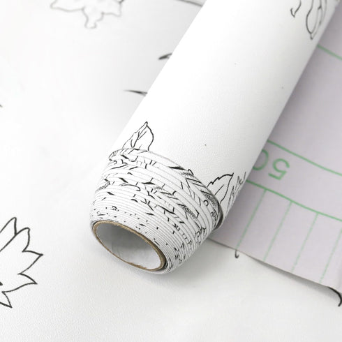 Peel and Stick Removable Wallpaper, Self Adhesive Wall Paper Decorative Contact Paper Vinyl Roll for Home Bedroom Cabinets and Kitchen Countertop ...