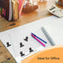 Coideal Black Small Bulldog Clips - 120 Pcs Mini Metal Hinge Bull Clips 22mm Tiny Binder Paper Clamps for Pictures, Photos...