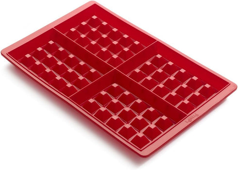 Lekue Silicone Waffle Mold, Model #, Red, Set of 2...
