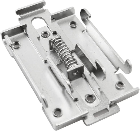 35mm Rail Mounting Bracket Metal 35mm DIN Rail Mount Adapter for Single Phase Solid State Relay Relay Rail Mounting...