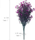 PASYOU Artificial Greenery, Plastic Plants Fake Bell Grass Flowers Lifelike Patio Yard Corridor Indoor Outdoor Home Garden Balcony Party Pot Plant...