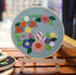 Lauboruan Stamped Embroidery Kits for Beginners with Flowers Pattern, Easy DIY Craft Punch Needle Starter Cross Stitch Kit DIY Needlepoint Kits(No...