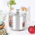 Stainless Steel Sugar Bowl with Clear Lid(for better recognition) and Spoon, Polished Shiny Condiment Pots for Serving Sugar Pepper Salt Spice- 10...