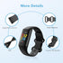 2 Pack Waterproof Bands Compatible with Fitbit Charge 5 / Fitbit Charge 6 for Women Men, Classic Soft Sports Replacement Wristbands for Women Men ...