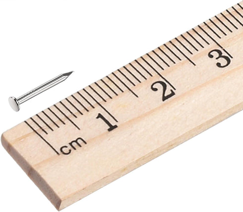 uxcell Small Tiny Hardware Nails Carbon Steel 1.2X10mm(DxL) for DIY Decorative Wooden Boxes Accessories Silver Tone 1000pcs...