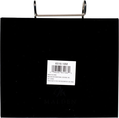 Malden International Designs Wedding Rings With This Ring, I Thee Wed Flip Album Picture Frame, Silver...