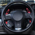 iJDMTOY Aluminum Paddle Shifter Extensions Compatible with Subaru BRZ Impreza WRX Legacy XV Crosstrek Red Matte Finish...