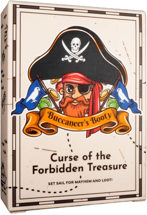 Bake & Co Buccaneer’s Booty: Curse of The Forbidden Treasure The Quick Action Family-Friendly Party Card Game for Adults, Teens & Kids...