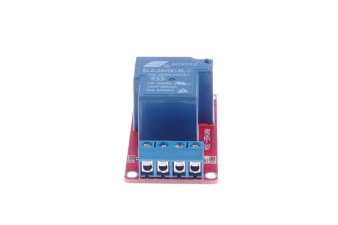 DC 24V 1 Channel 30A Relay Module Bidirectional Optocoupler Isolation High Low Level Trigger for PLC Equipment, Industrial Systems, Furniture Inte...