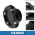 Car Oil Filler Cap Engine Modified Tank Cover for Acura Integra GS LS 1990-2001 for Acura Integra GS-R 1992-2001 Black...