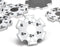 CHANZON 25pcs 1W 3W 5W LED Heat Sink (6 pin White) Aluminum Base Plate Panel PCB Circuit Board Substrate 20mm Star DIY Heat Sink Cooling for RGB C...