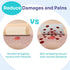 Conkote Silicone Adhesive Foam Dressings 4'' X 4'', Waterproof Bandages for Wound Care, Box of 10 Dressings...