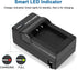 2-Pack NP-BX1 Battery and Charger Kit for Sony NP-BX1 and Sony Cyber-Shot DSC-HX99, HX95, HX350, RX1, RX1R II, RX100 (II/III/IV/V/VA/VI/VII), FDR-...