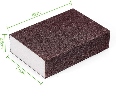 Carborundum Sponges Nano Magic Emery Cleaning Sponge Rust Sponge for Pots and Pans Rust Remover Carborundum Nano Sponge (10 Pack)...