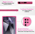 Coolwee Hot Pink Full Body Protective Case for Galaxy S24 Ultra Heavy Duty 3 Layers Rugged Shockproof Women for Samsung Galaxy S24Ultra 6.8 inch S...