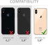 kwmobile Case Compatible with Apple iPhone Xs Case - TPU Silicone Phone Cover with Soft Finish - Neon Pink...