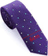 AUSKY 4 Packs Skinny Neckties for Men Boys, 2.35'' Wide Slim Ties in Different Textured Style Mixed set...