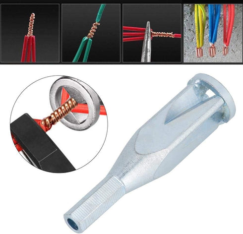Wire Twisting Tool Cable Connector Wire Stripper Electric Wire Quick Connector Drill Bit for Electricians()...