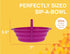 Arrow Home Products Sip-A-Bowl Set, 22oz, 6pk - BPA Free Straw Bowls for Kids To Sip Up Every Drop Without the Mess -Made in the USA, Great for Ce...