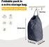 MCleanPin 140L Washable Laundry Bags with Handles,Dirty Clothes Storage for College Dorm or Travel, Laundry Liner Fit Most Laundry Hamper or Baske...