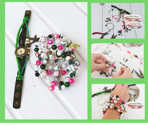 Anezus 12 Rolls Jewelry Wire Craft Wire Tarnish Resistant Beading Wire for Jewelry Making Supplies...