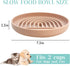 kathson Dog Slow Feeder Bowl, Silicone Dog Bowl Slow Feeder for Dry Wet Food Slow Feeding Puzzle Bowl for Dogs&Cats Anti-Gulping Stop Bloat Preven...