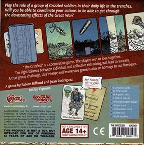 The Grizzled Cooperative Card Game, 10 years +...