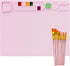 Art Supplies for Girls Ages 8-12 Portable Silicone Art Mat with 10 Paint Brushes, 20"X16" Silicone Painting Mat Painting Crafts Large Artist Mat P...