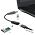 JSER Xiwai Type C USB-C Female Input to DC Power PD Charge Cable fit for Laptop 18-20V (7.9x5.4mm for HP)...
