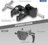 NEEWER Mini V Mount Battery Plate with Wide Super Crab Clamp & QR Lock for Tripod Light Stand C Stand Gimbal Column and 15mm Rod, Compatible with ...