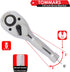 TOMMARS 1/4-Inch Drive Stubby Ratchet Mini Ratchet Quick-Release Head 72-Tooth...