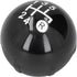 aqxreight Gear Shift Knob,with Decorative Cover Replacement Kit Fit for Fiat 500 500C 2007-2018 LHD R...