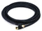 Monoprice RG6 Quad Shield CL2 Coaxial Cable with F Type Connector, 12ft, Black...