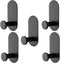 TocTen Adhesive Hook - 5 Pack Heavy Duty Sticky Towel/Robe Hook, Waterproof Stainless Steel Shower Hook, No Drill Stick on Wall Coat/Clothes Hooks...