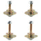 4PCS Rocking Chair Bearing Screws 2pcs(M8x45mm M8x55mm) Furniture Hardware Accessories Mechanical Bearing Iron...