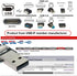 cablecc USB 2.0 Type-A Male to Type-A Male Data Flat Slim FPC Cable Down Angled 90 Degree for FPV & Disk & Scanner & Printer 20CM...