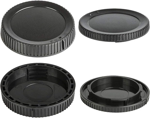 Camera Body Cap & Rear Lens Cap Cover Compatible for Nikon Z8 Z9 Z7II Z6II Z7 Z6 Z5 Z50 Camera kit Z Mount Lens (2 Pack)...