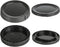 Camera Body Cap & Rear Lens Cap Cover Compatible for Nikon Z8 Z9 Z7II Z6II Z7 Z6 Z5 Z50 Camera kit Z Mount Lens (2 Pack)...