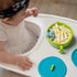 3 in 1 Baby Bowl First Stage with Lid, Straw, Snack Insert Suction Toddler Bowl - BPA Free Self-Feeding Training Toddler Utensils (Green)...