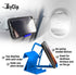 Airplane Cell Phone Back of Seat Inflight Tray Table Clip and Sturdy Phone Stand, Compatible with iPhone, Android, Tablets, and Readers, Travel Mu...