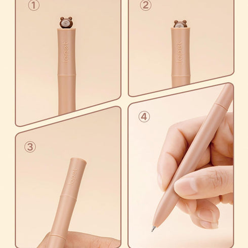 4 Pcs Cute Gel Pens Cute Capybara Black Ink Pens 0.5mm Fine Point Smooth Writing Pens Office School Supplies Women Girls Boys Men (4Pcs Capybara)...