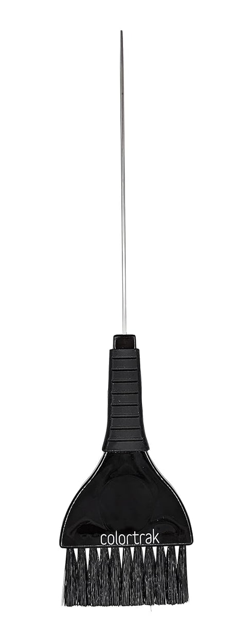 Colortrak Duo Color Brush, Pin Tail Ideal For Sectioning, Firm Straight Bristles, Ergonomic Rubber Grip, Contoured Thumb Groove To Prevent Fatigue...