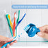Toothbrush Cover Cap Toothbrush Coverings Clips Portable Toothbrush Protector Toothbrush Storage Head Cover for Bathroom Home Travel Toothbrush Ca...