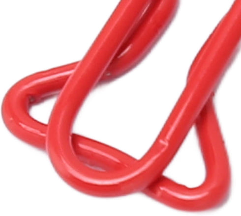 Office Paper Clips, Paper Clips Plating Process Airplane Shaped for Scrapbooking (Red)...