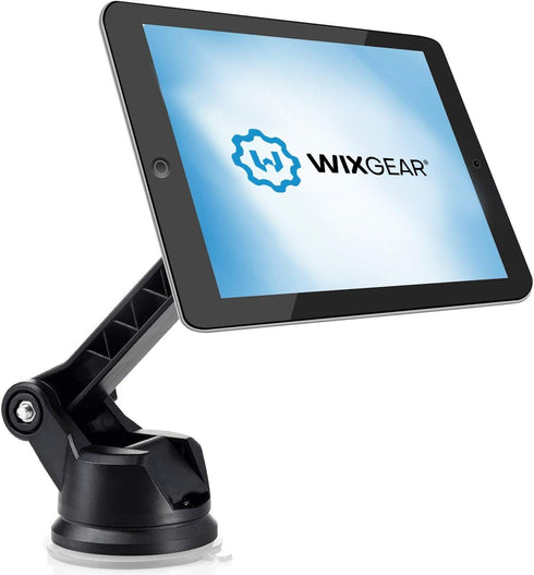WixGear Dashboard Mount, Universal Magnetic Phone Holder for Car, Windshield Mount and Dashboard Mount Holder for Cell Phones and Tablets with Lon...