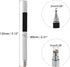 MECCANIXITY Stylus Pens for Touch Screens 2 in 1 Fine Point Disc & Fiber Tips Capacitive Stylus Universal Tablet Pen Sensitivity Precision, Silver...