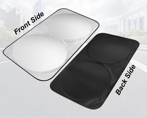 Windshield Sun Shade for Dodge Charger 2011-2024 Challenger 2008-2024 Journey 2009-2020 Accessories, Car Front Window Sunshade Sun Visor Shield fo...