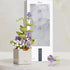 Artificial Flower Bouquet Building Set for Adult,Mini Plant Bonsai Tree Friend Set for Girl,Botanical Collection Gift for Kids,Violet Building Blo...