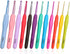 KOKNIT 12 PCS Crochet Hooks, Ergonomic Handle Crochet Hooks Set for Arthritic Hands, Comfortable Smooth Crochet Needles Extra Long Knitting Needle...