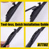 3 Wiper Blades 18" + 19" Front Wiper + 10" Rear Wiper Blades for Mini Coope 2006-2011-OE Original Quality (Pack of 3)...